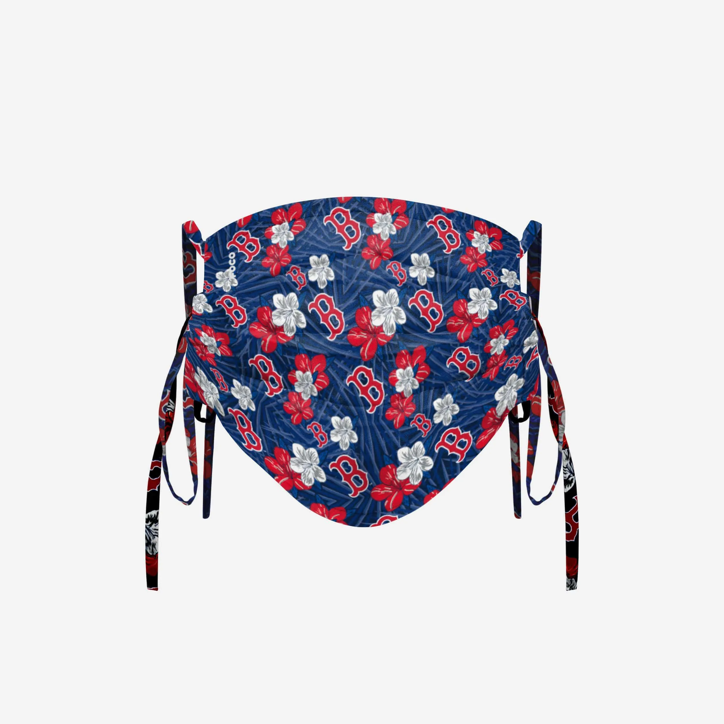 Boston Red Sox Hibiscus Tie-Back Face Cover