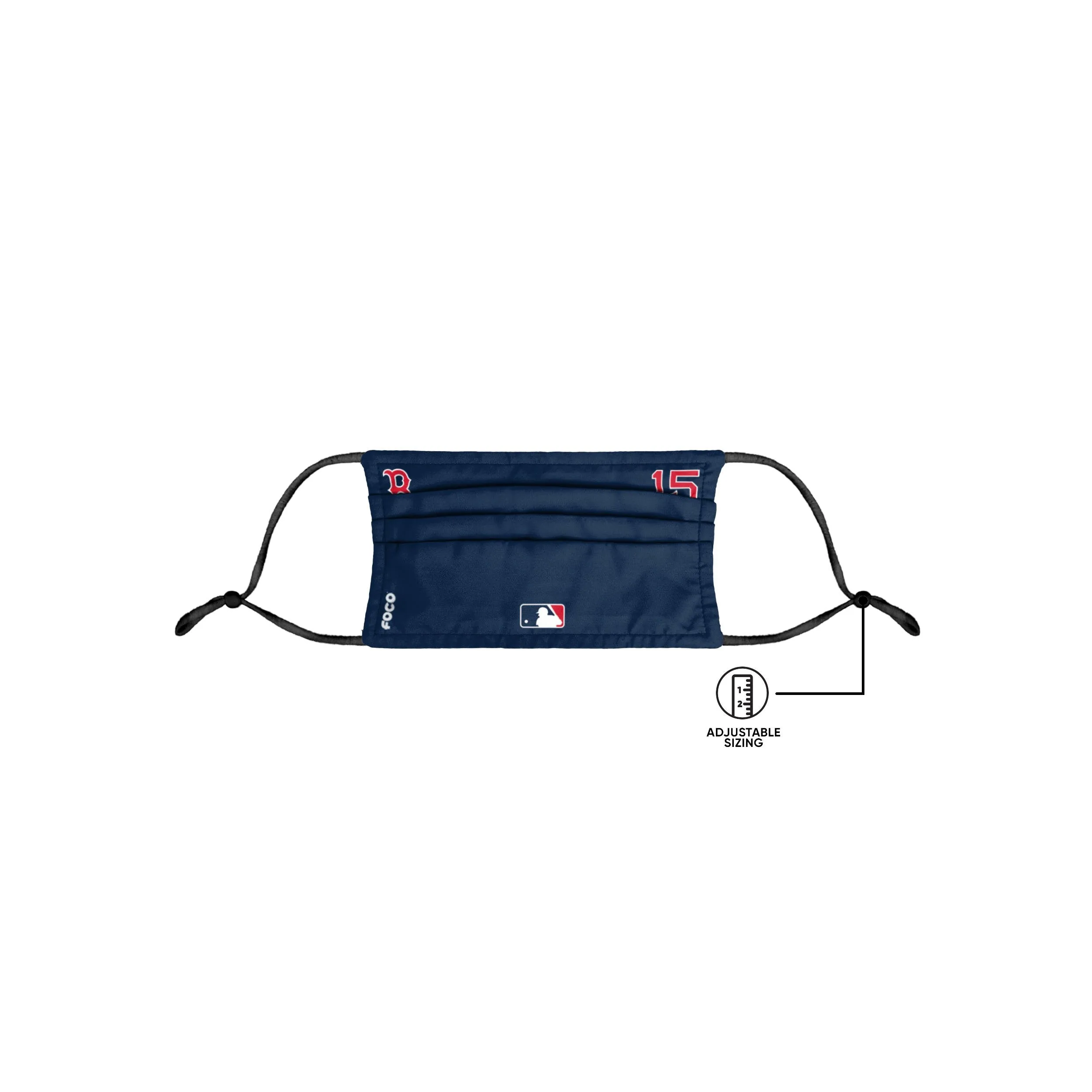 Boston Red Sox MLB Dustin Pedroia On-Field Gameday Adjustable Face Cover