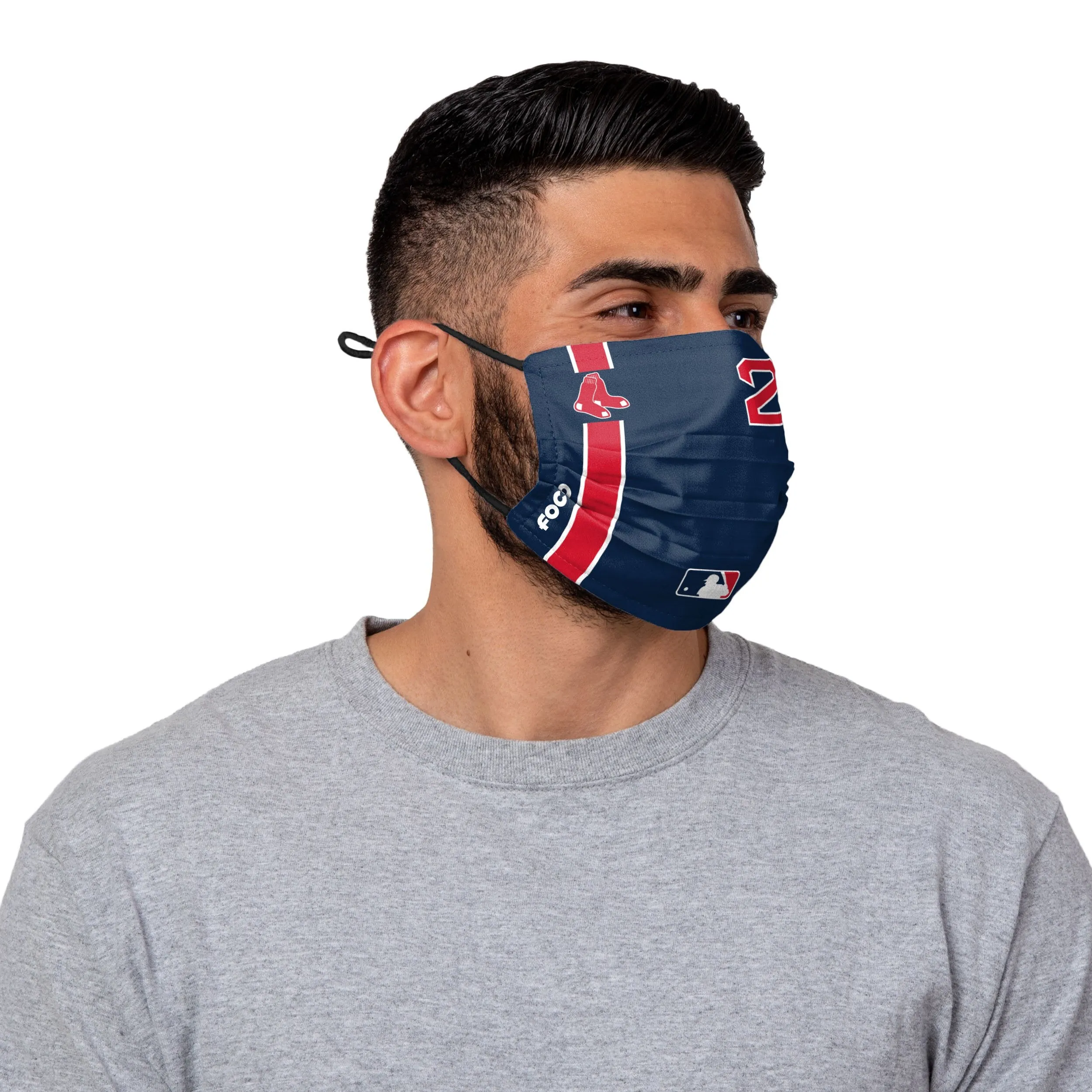 Boston Red Sox MLB JD Martinez On-Field Adjustable Navy Face Cover