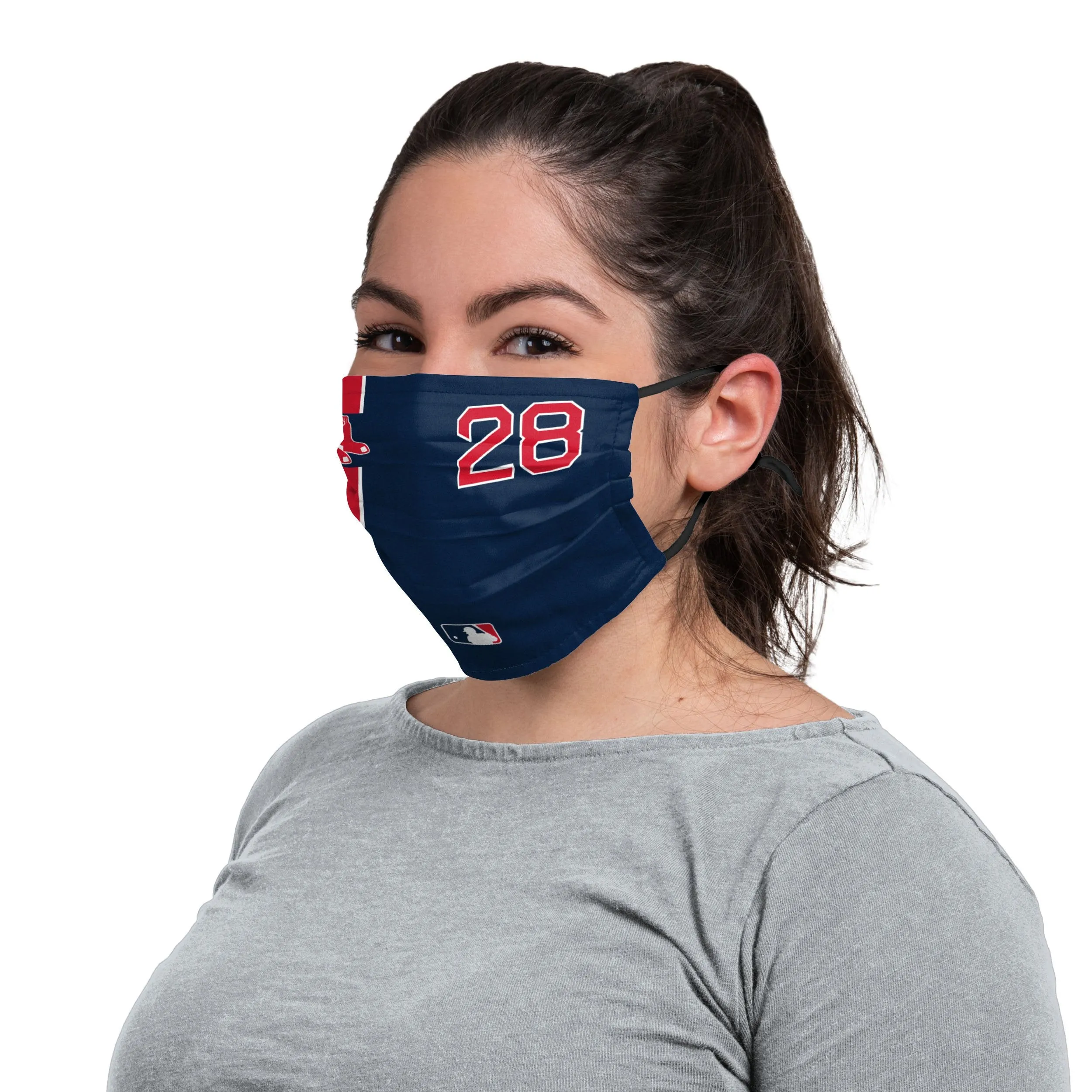 Boston Red Sox MLB JD Martinez On-Field Adjustable Navy Face Cover