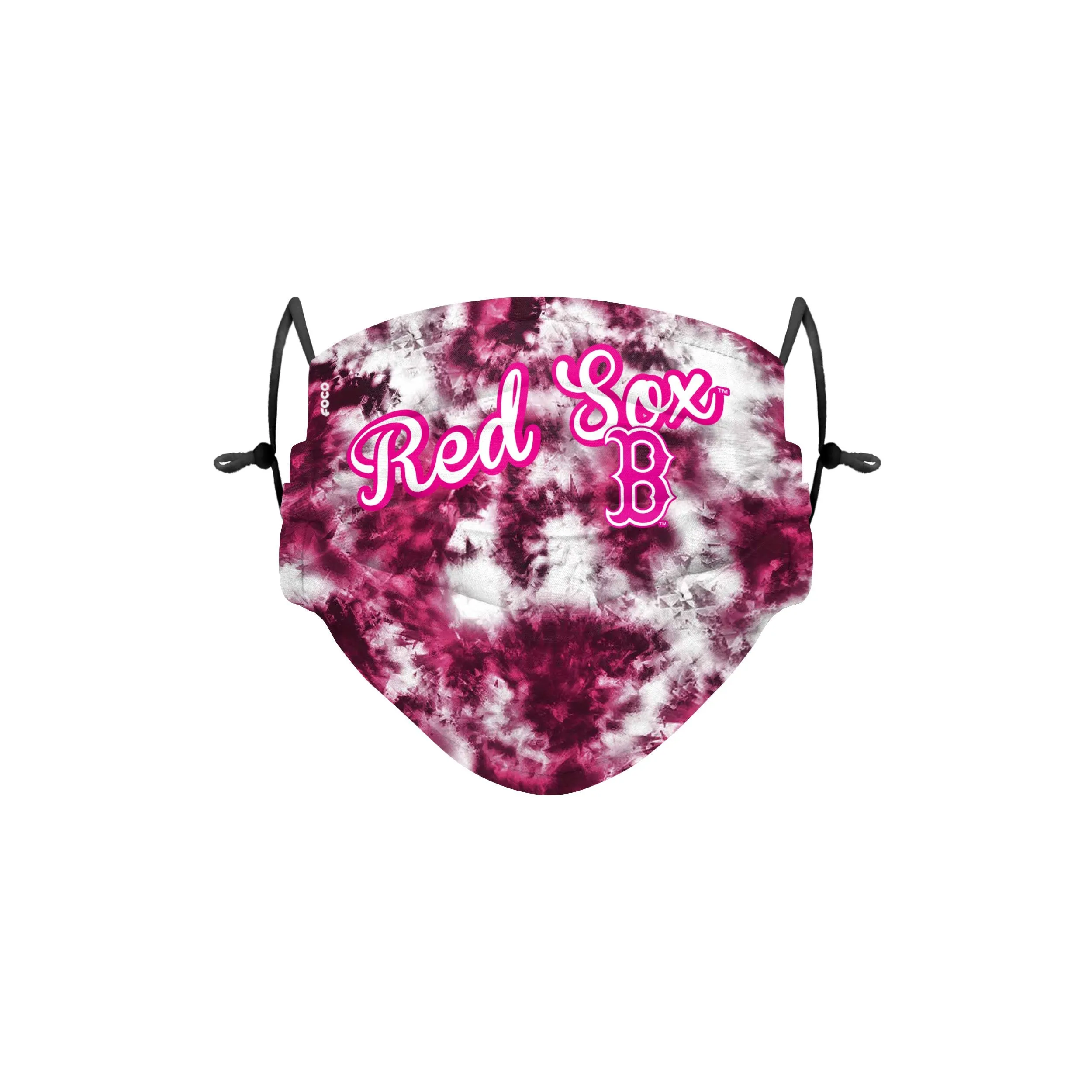 Boston Red Sox MLB Pink Tie-Dye Adjustable Face Cover