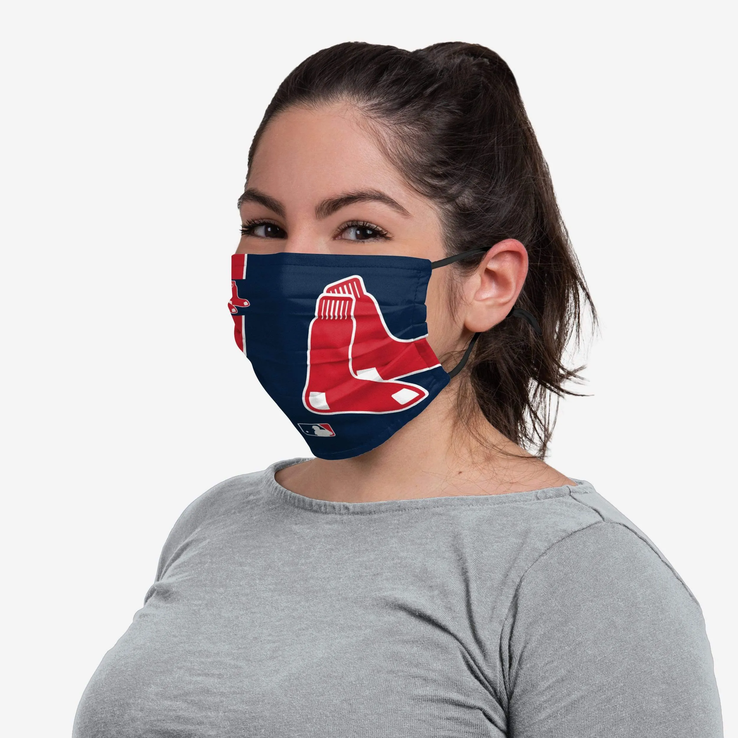 Boston Red Sox On-Field Adjustable Navy Face Cover