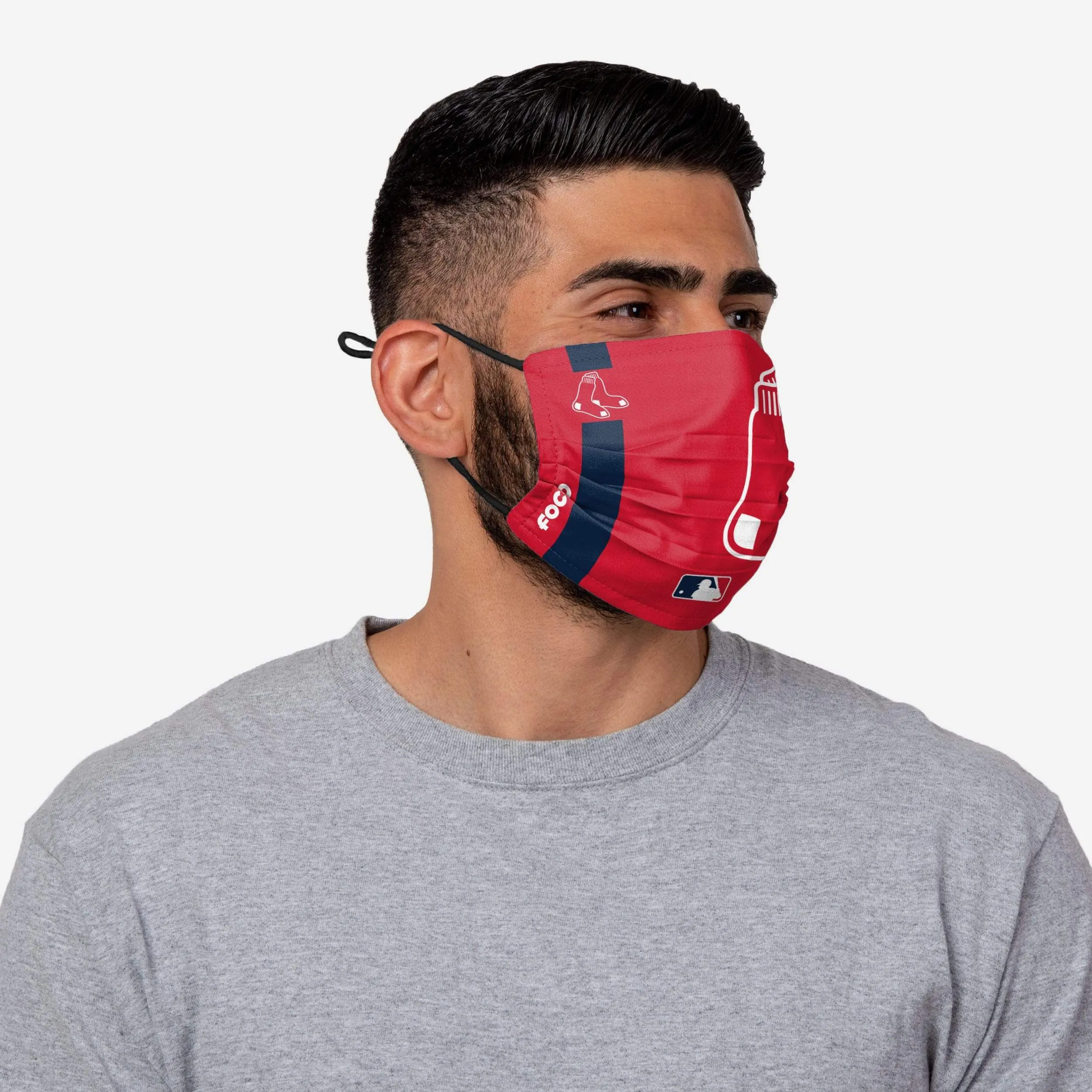 Boston Red Sox On-Field Adjustable Red Face Cover