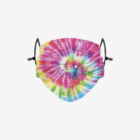 Boston Red Sox Pastel Tie-Dye Adjustable Face Cover