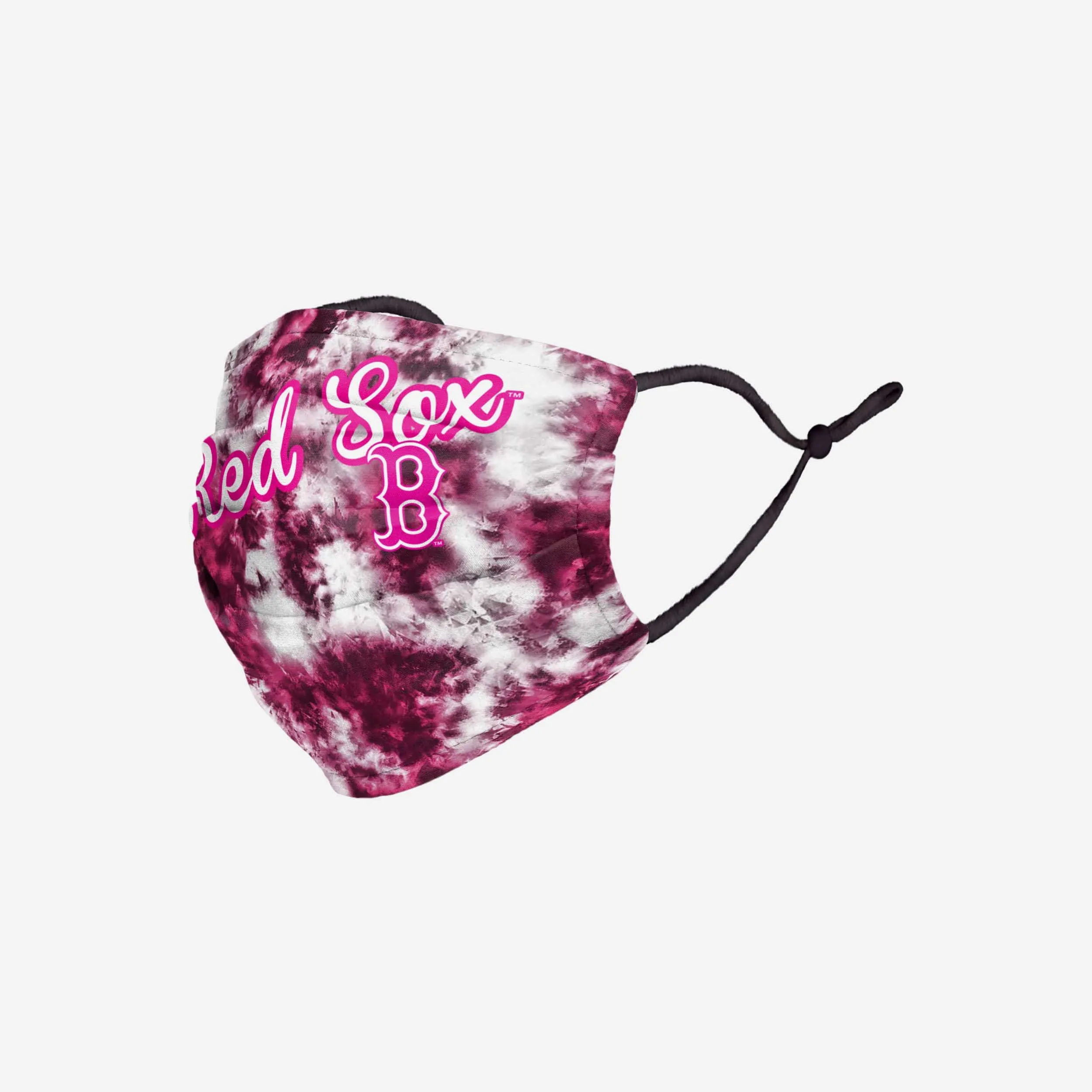 Boston Red Sox Pink Tie-Dye Adjustable Face Cover