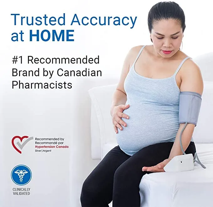 Brand new in box! LifeSource Premium Blood Pressure Monitor with Pre-Formed Upper Arm Cuff (UA-787EJCN) Retails $100 