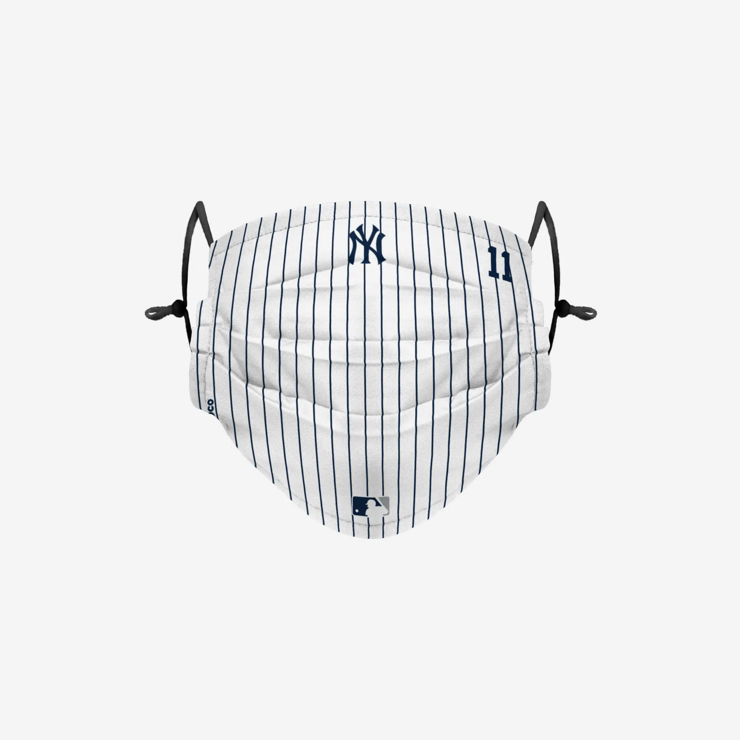 Brett Gardner New York Yankees On-Field Gameday Pinstripe Adjustable Face Cover