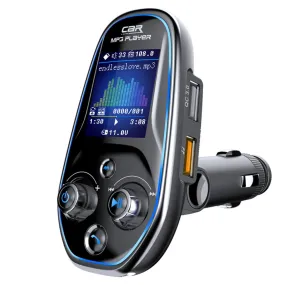Bt29 Car Bluetooth Mp3 Player 1.44 Tft Color Screen Display Aux