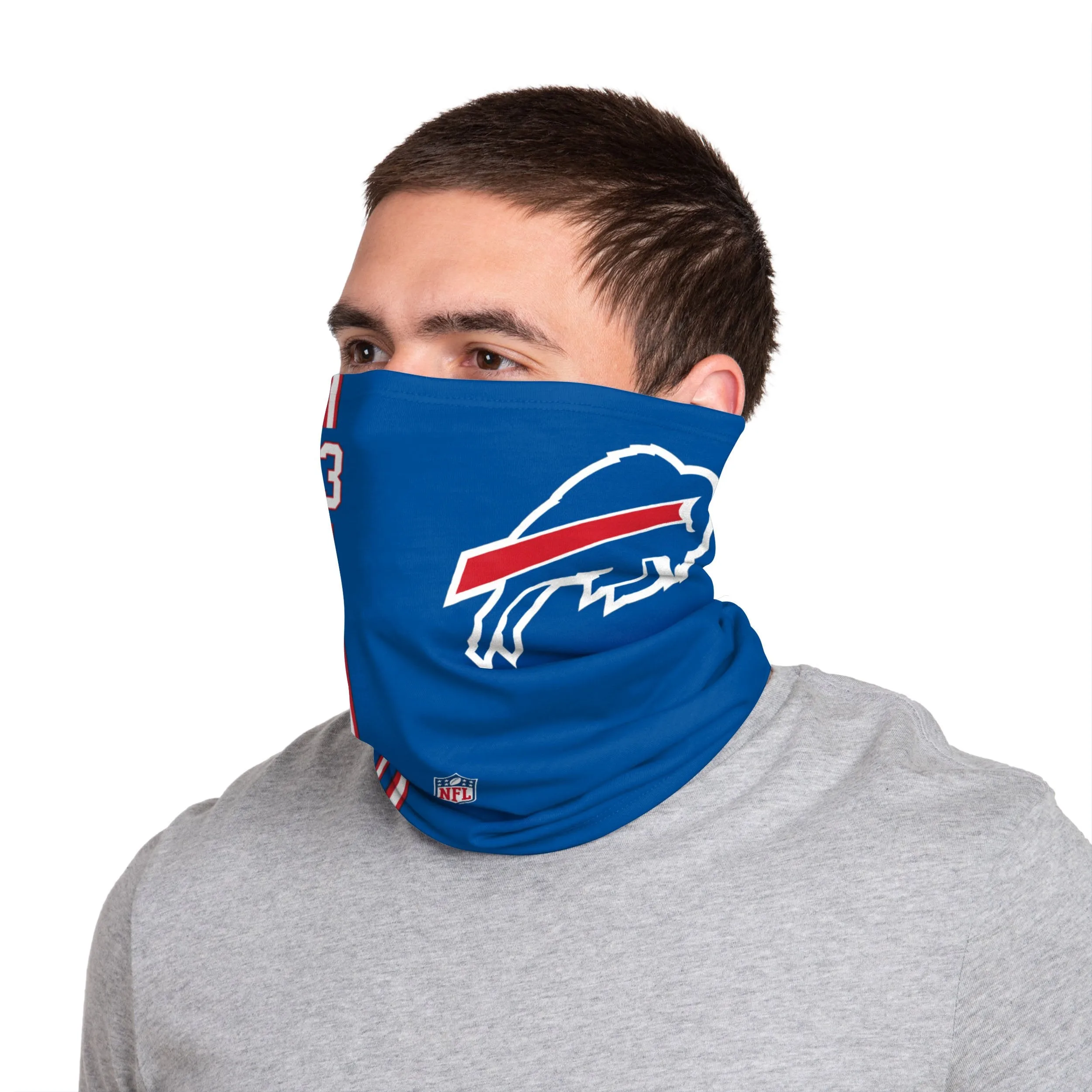 Buffalo Bills NFL Dion Dawkins On-Field Sideline Logo Gaiter Scarf