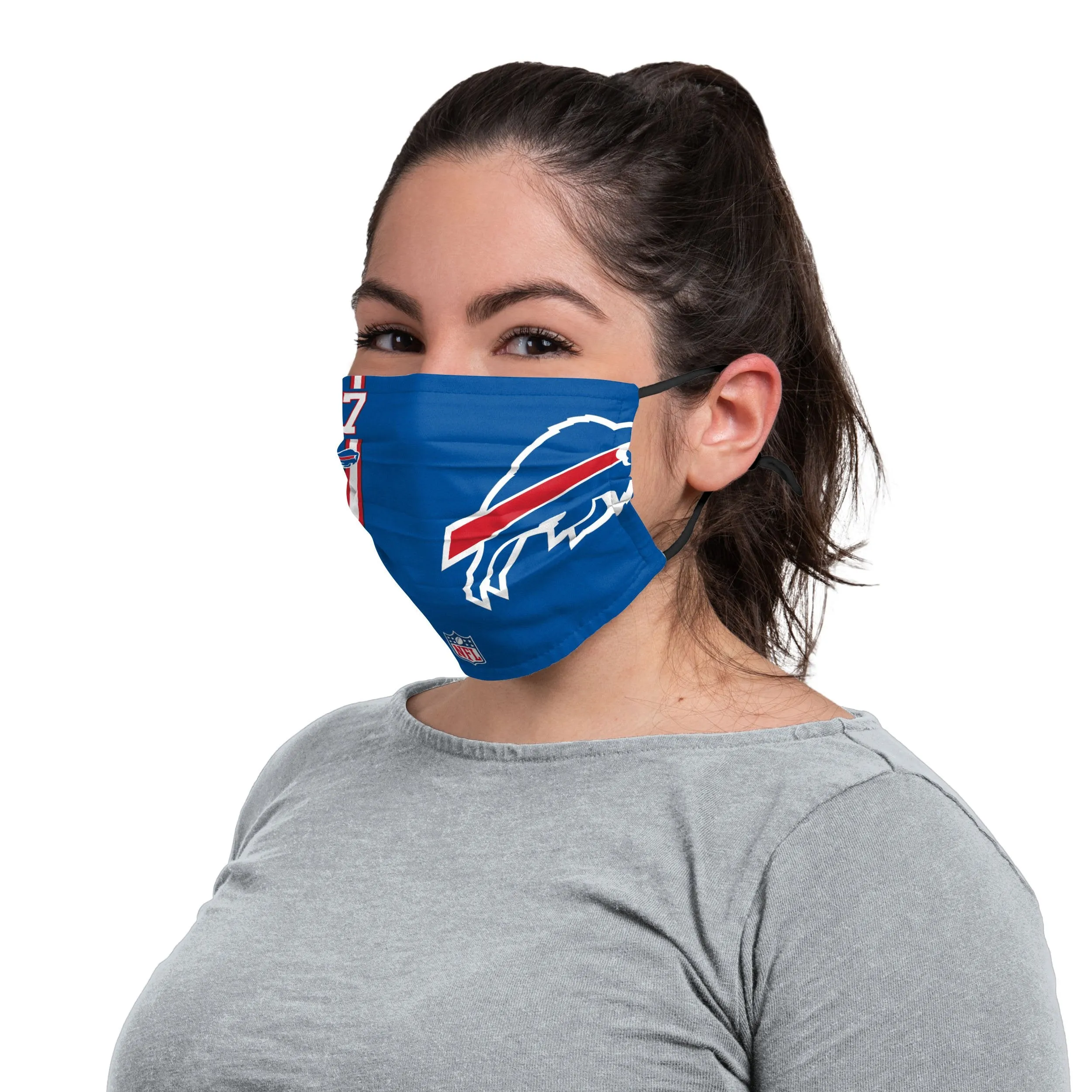 Buffalo Bills NFL Josh Allen On-Field Sideline Logo Face Cover