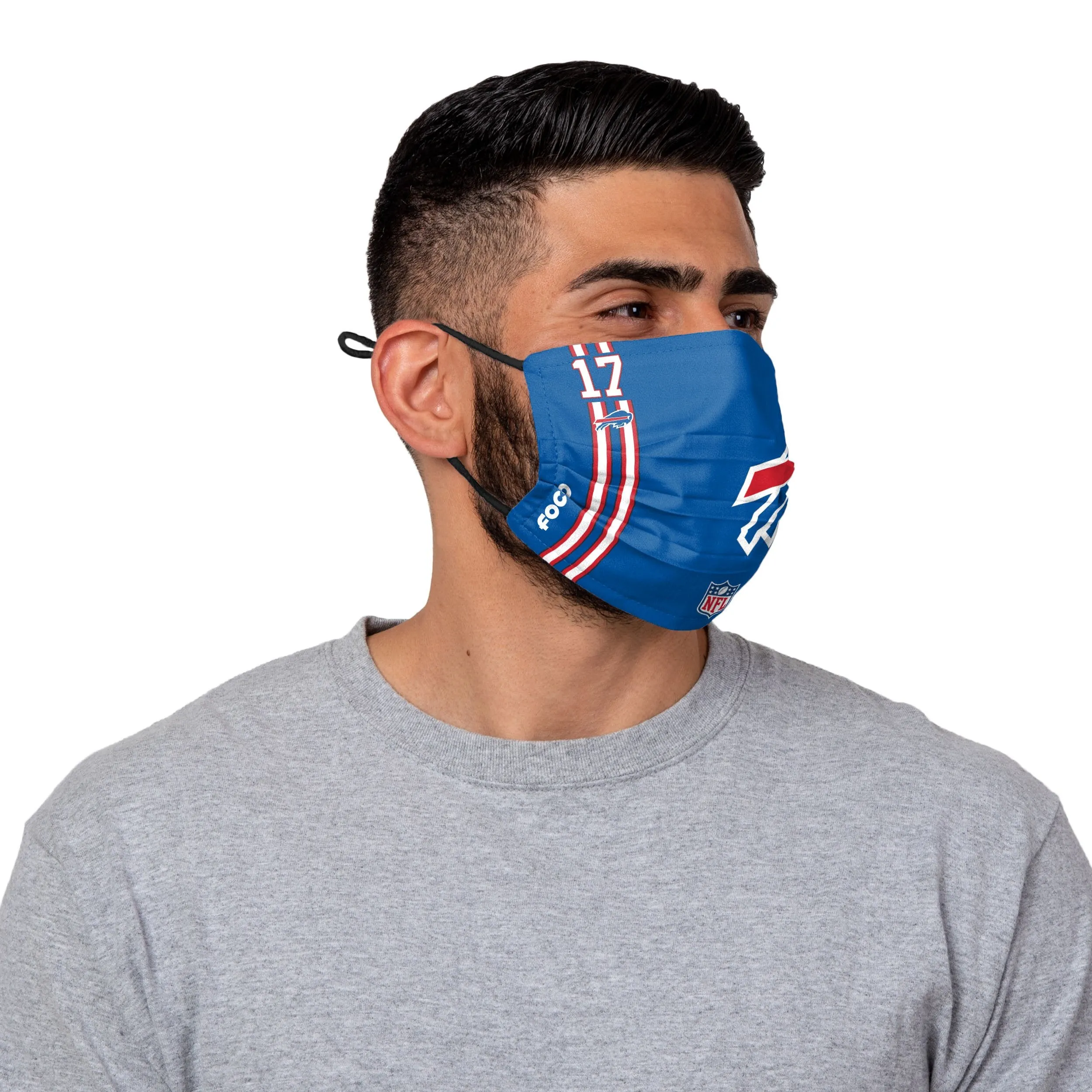 Buffalo Bills NFL Josh Allen On-Field Sideline Logo Face Cover