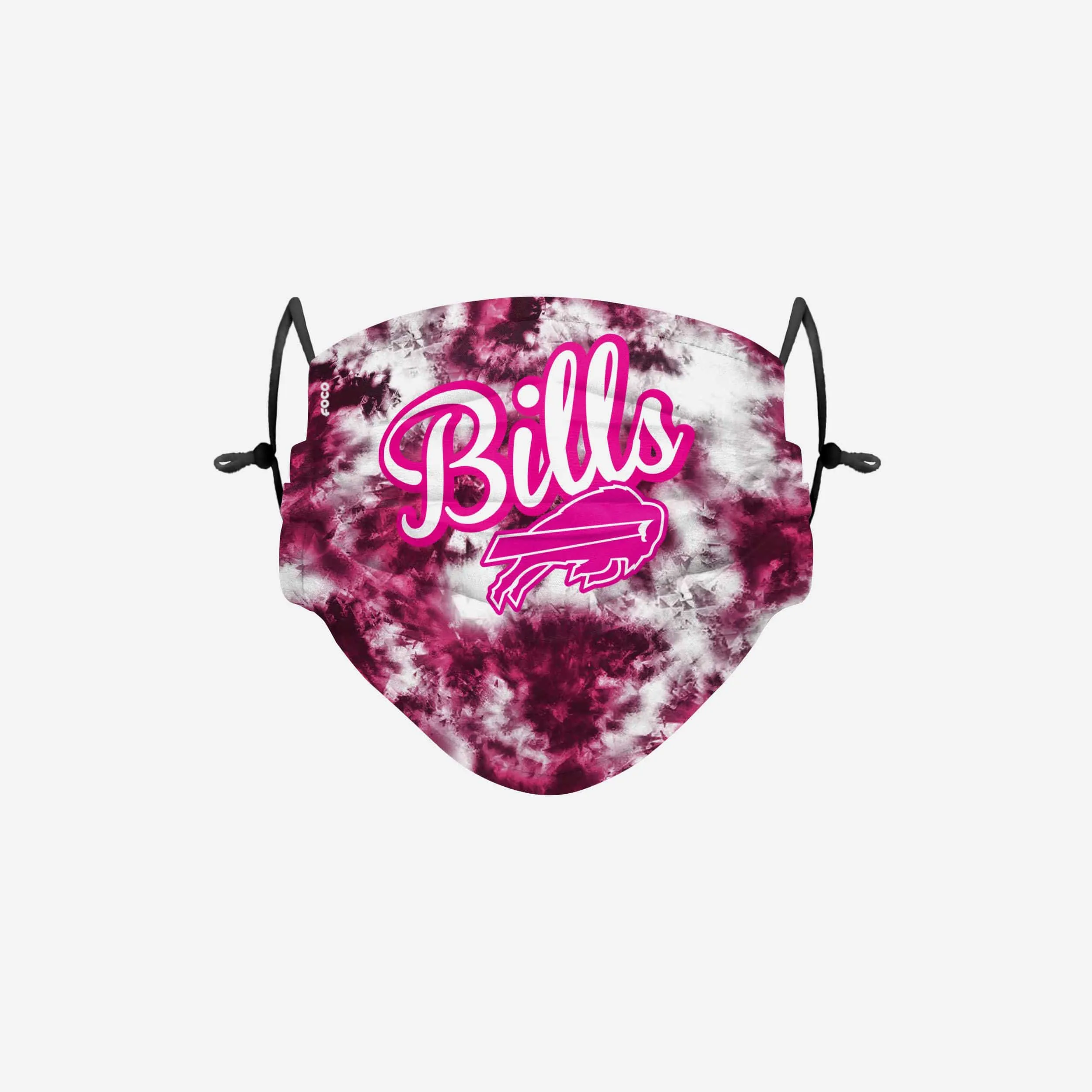 Buffalo Bills Pink Tie-Dye Adjustable Face Cover