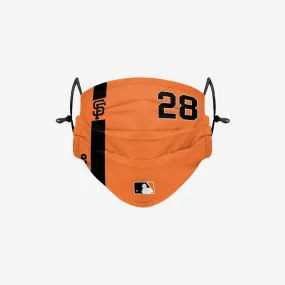 Buster Posey San Francisco Giants On-Field Adjustable Orange Face Cover