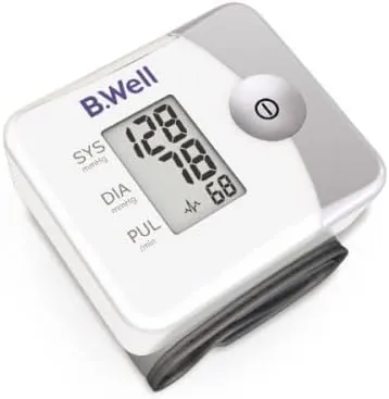 B.Well PRO-39 Wrist Blood Pressure Monitor with Portable Travel Storage Case