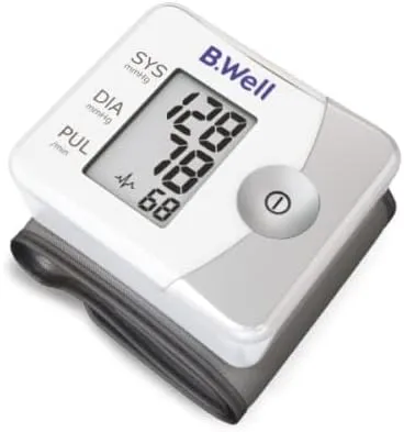 B.Well PRO-39 Wrist Blood Pressure Monitor with Portable Travel Storage Case
