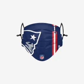Cam Newton New England Patriots On-Field Sideline Logo Face Cover