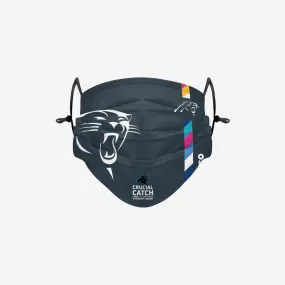 Carolina Panthers Crucial Catch Adjustable Face Cover