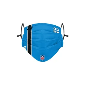 Carolina Panthers NFL Christian McCaffrey On-Field Sideline Face Cover