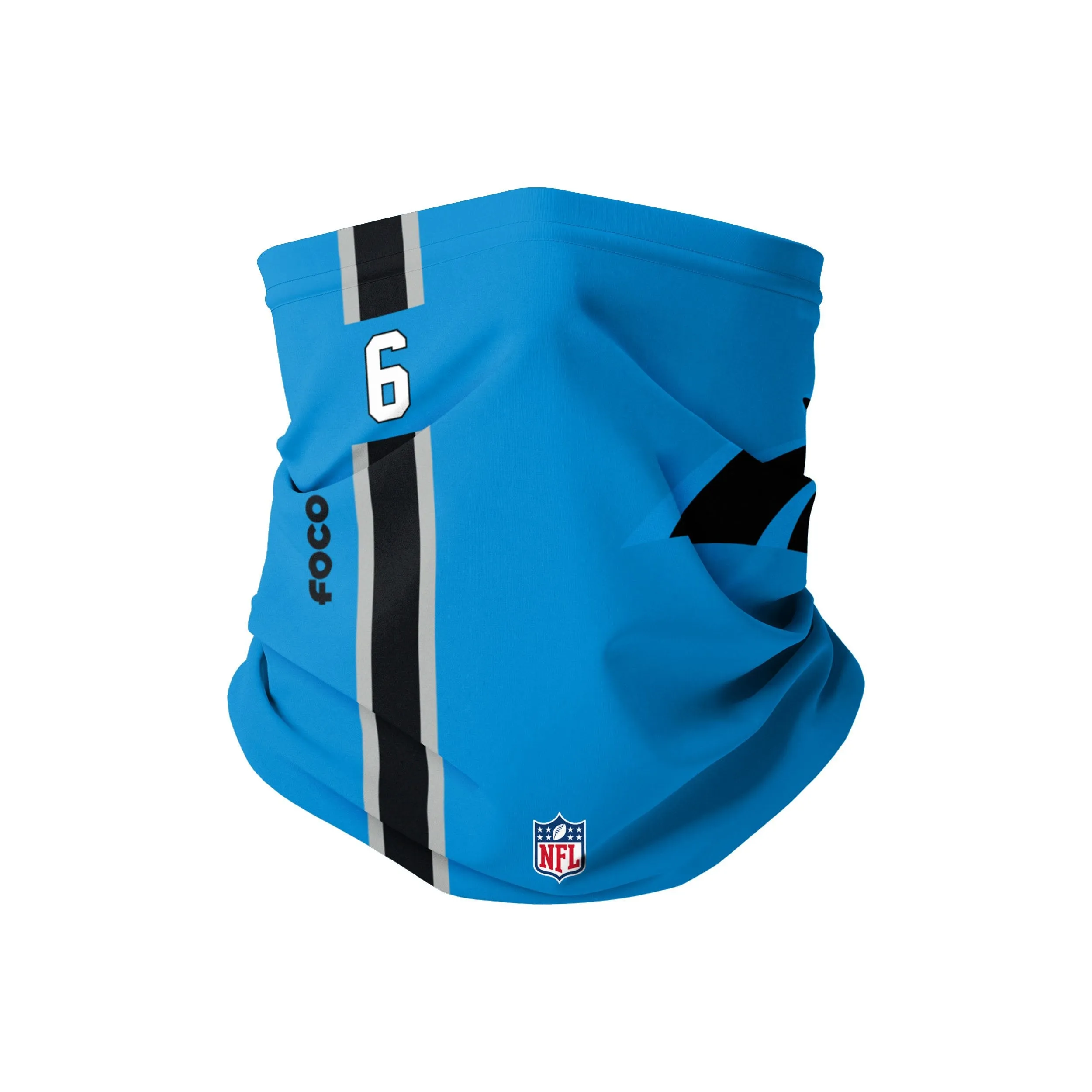 Carolina Panthers NFL Phillip Walker On-Field Sideline Logo Gaiter Scarf