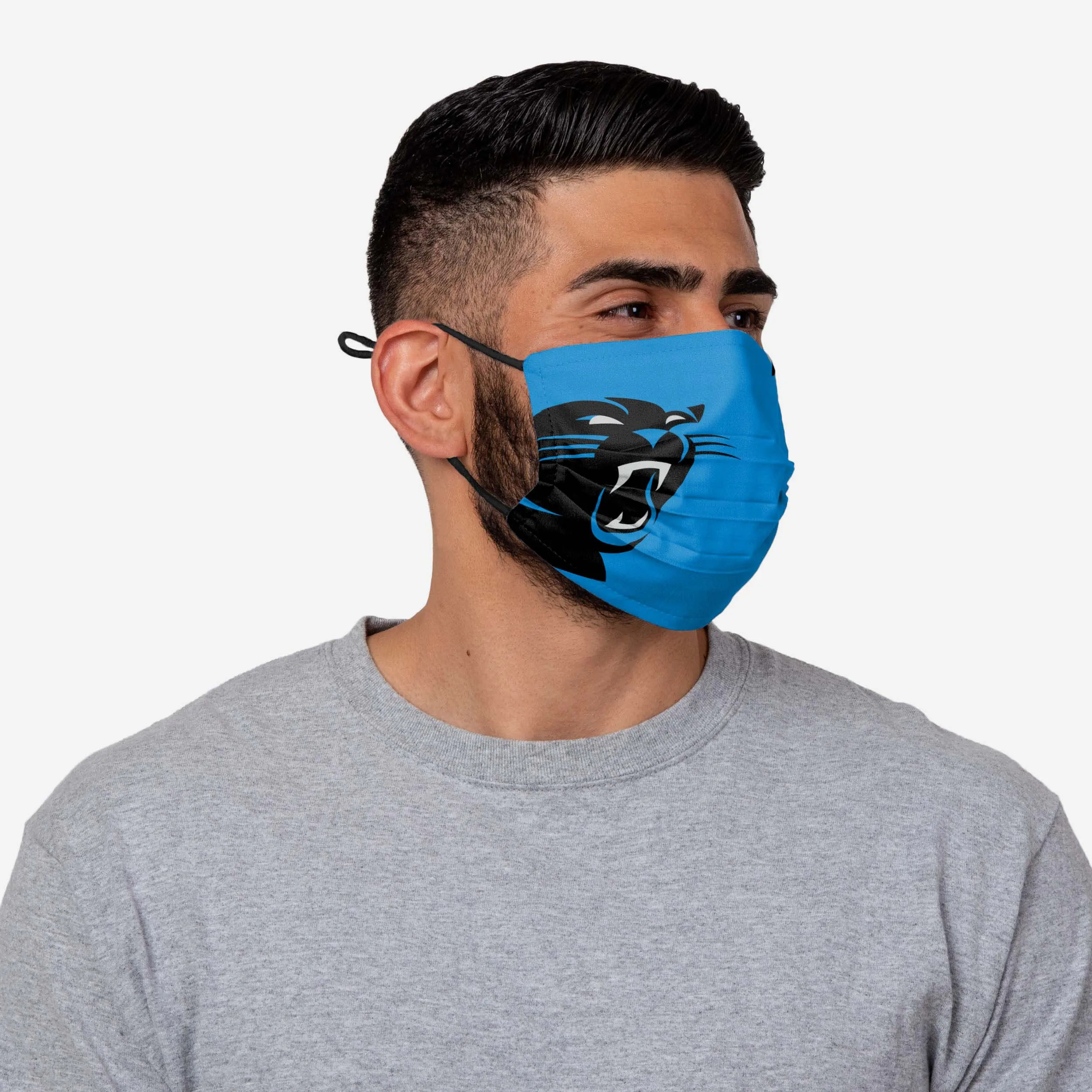 Carolina Panthers On-Field Sideline Logo Face Cover