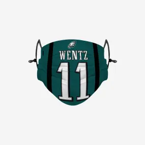 Carson Wentz Philadelphia Eagles Adjustable Face Cover
