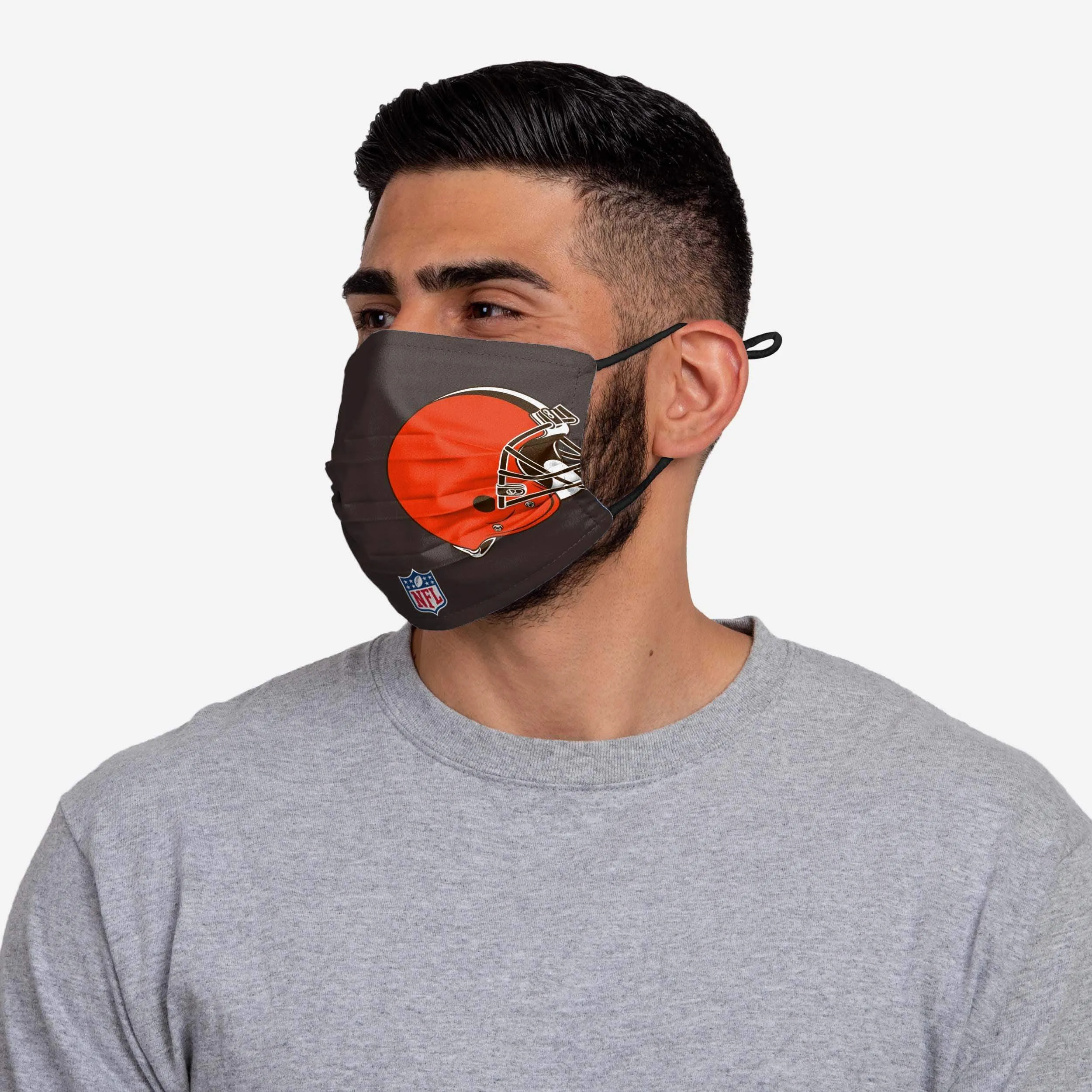 Case Keenum Cleveland Browns On-Field Sideline Logo Face Cover
