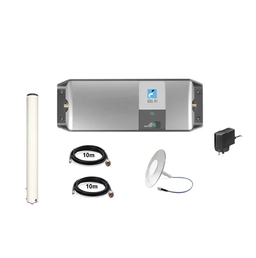 Cel-Fi GO Telstra signal Repeater for building & sites with Indoor Ultrathin DAS Antenna