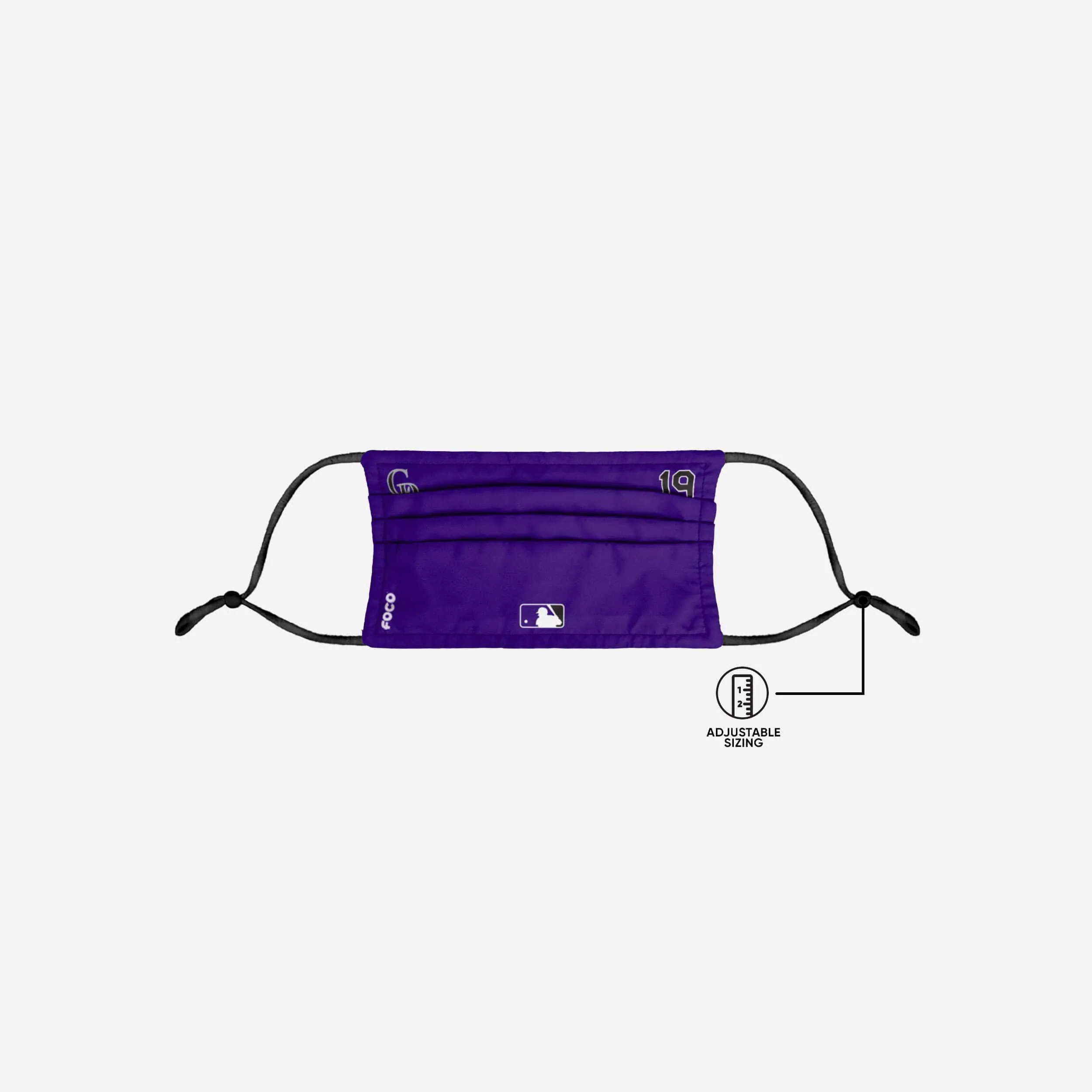 Charlie Blackmon Colorado Rockies On-Field Gameday Adjustable Face Cover