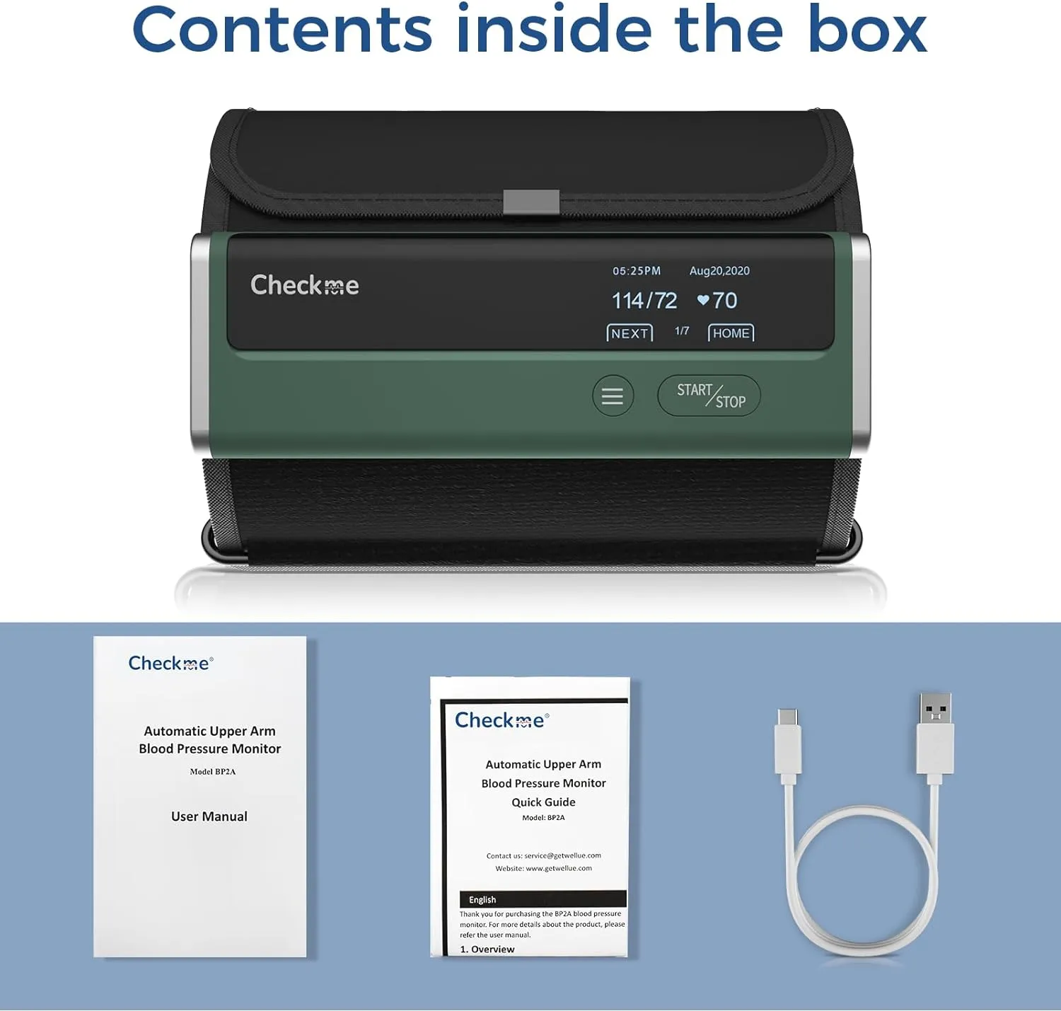 Checkme BP2A Green Blood Pressure Monitor
