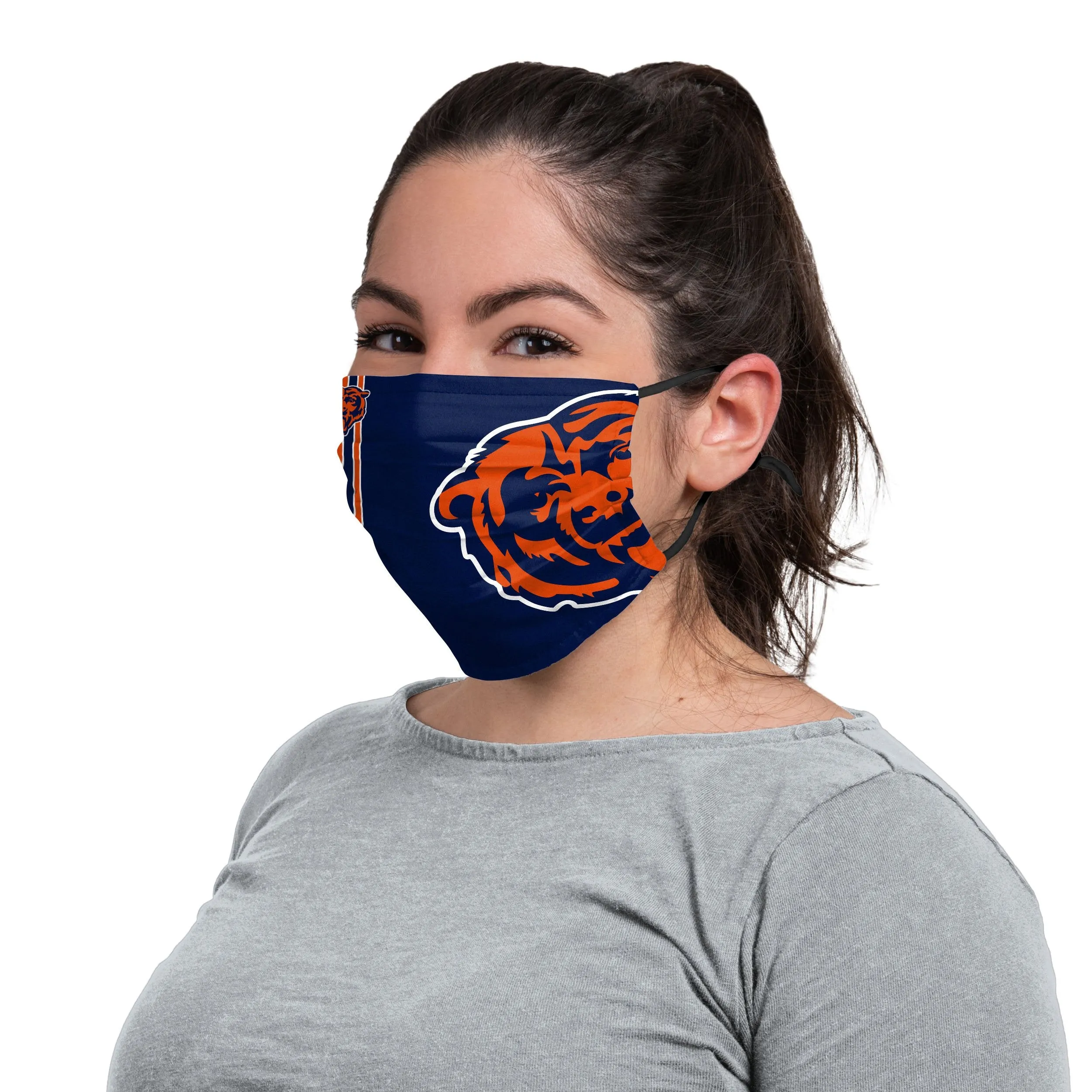 Chicago Bears NFL On-Field Sideline Logo Face Cover