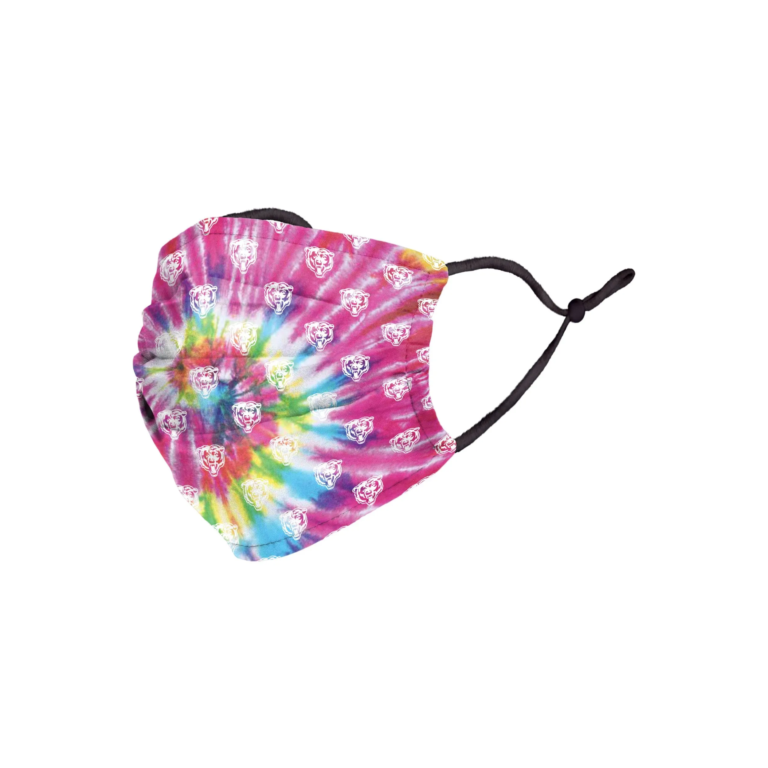 Chicago Bears NFL Pastel Tie-Dye Adjustable Face Cover