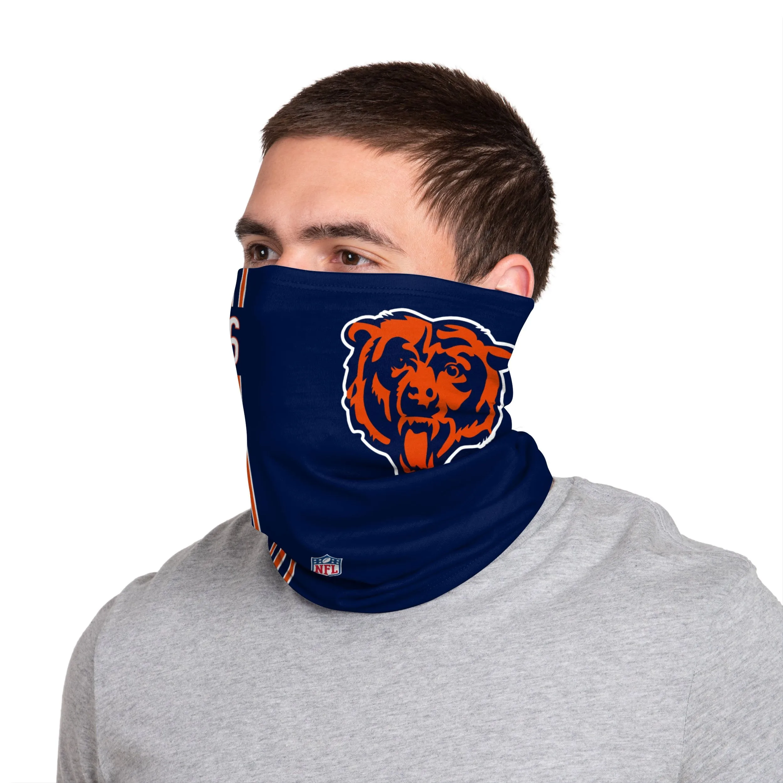 Chicago Bears NFL Pat O'Donnell On-Field Sideline Logo Gaiter Scarf