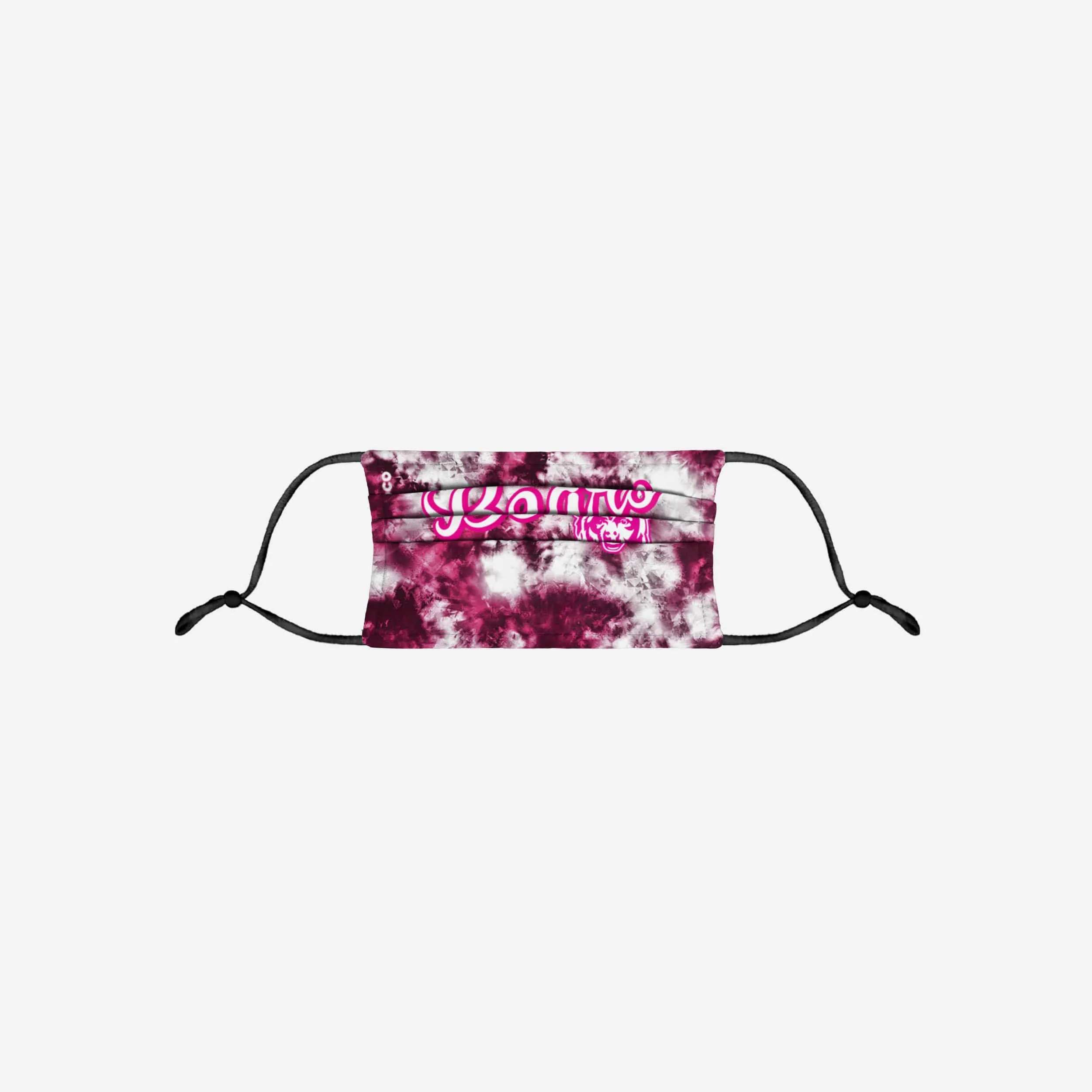 Chicago Bears Pink Tie-Dye Adjustable Face Cover