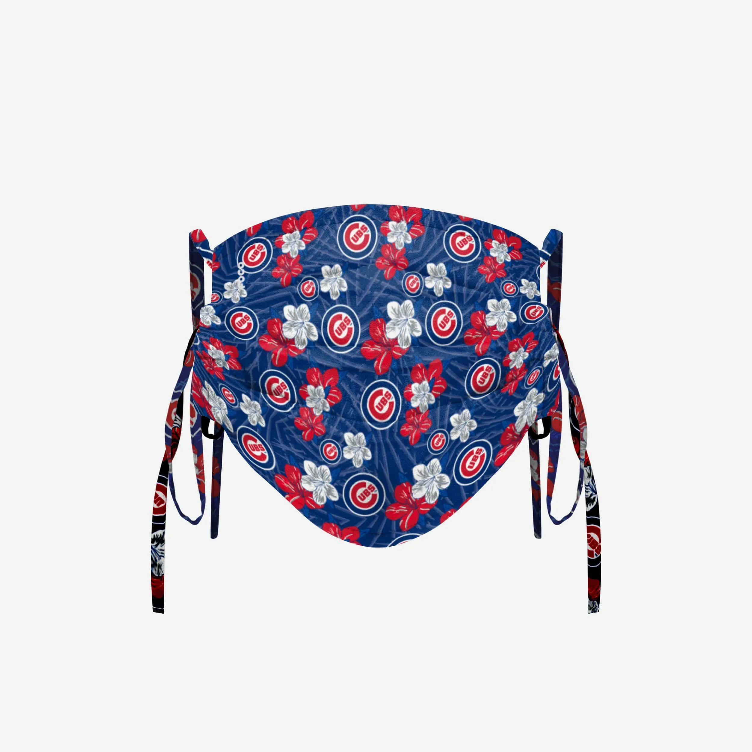 Chicago Cubs Hibiscus Tie-Back Face Cover