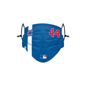 Chicago Cubs MLB Anthony Rizzo On-Field Adjustable Blue Face Cover