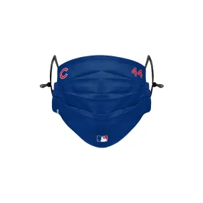 Chicago Cubs MLB Anthony Rizzo On-Field Gameday Adjustable Face Cover