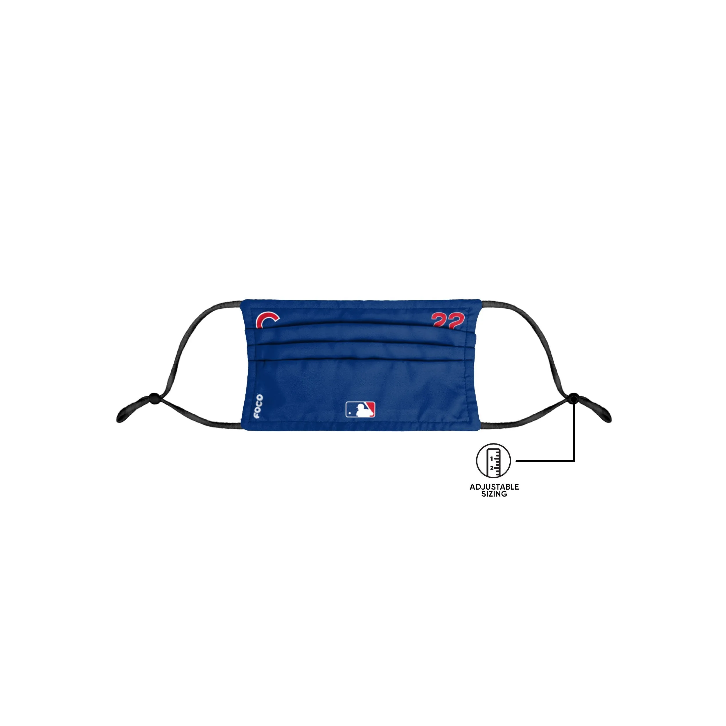 Chicago Cubs MLB Jason Heyward On-Field Gameday Adjustable Face Cover