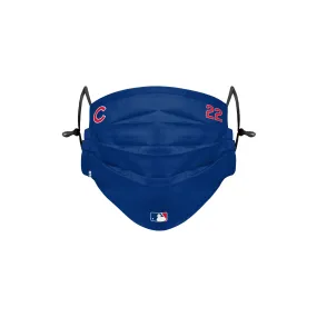 Chicago Cubs MLB Jason Heyward On-Field Gameday Adjustable Face Cover