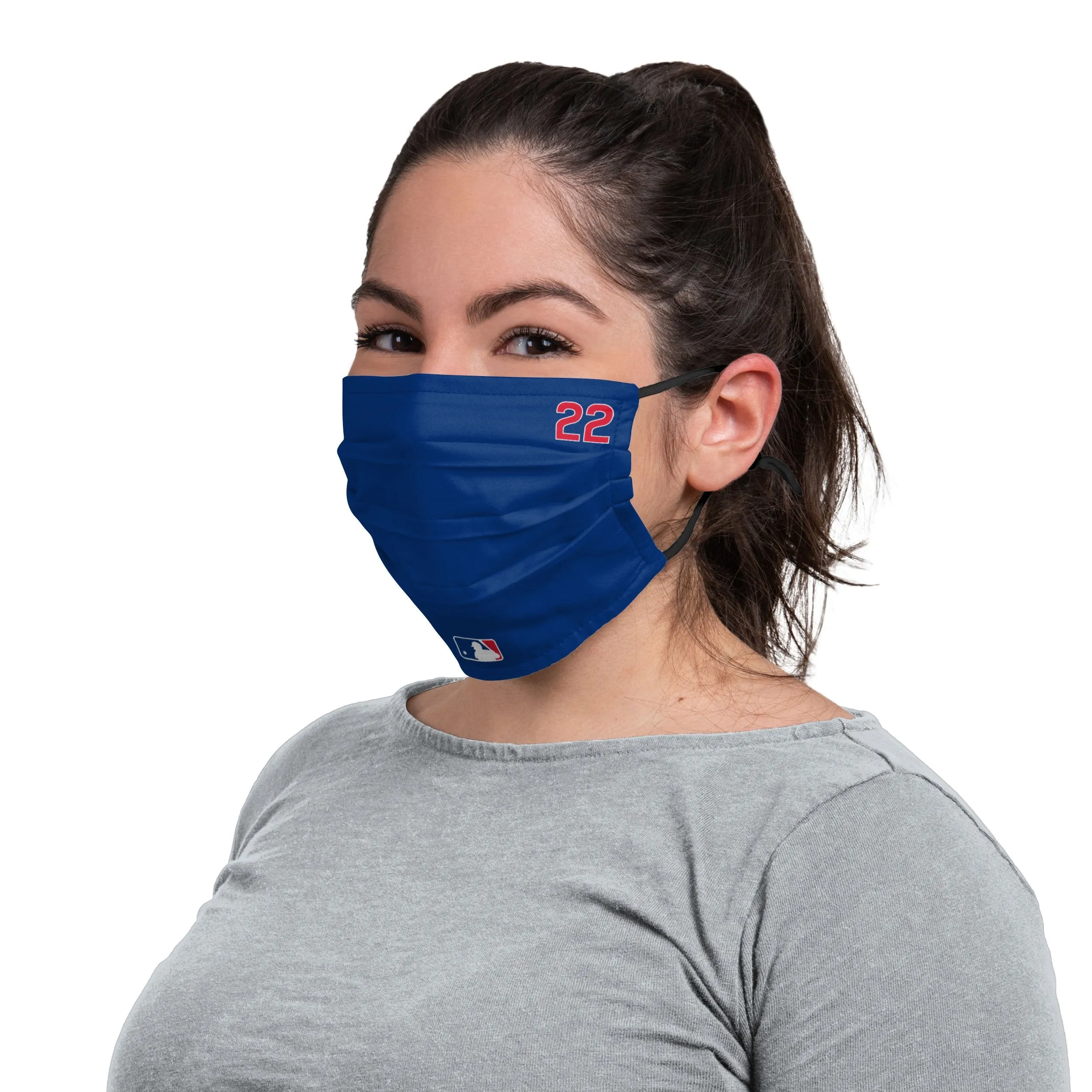 Chicago Cubs MLB Jason Heyward On-Field Gameday Adjustable Face Cover