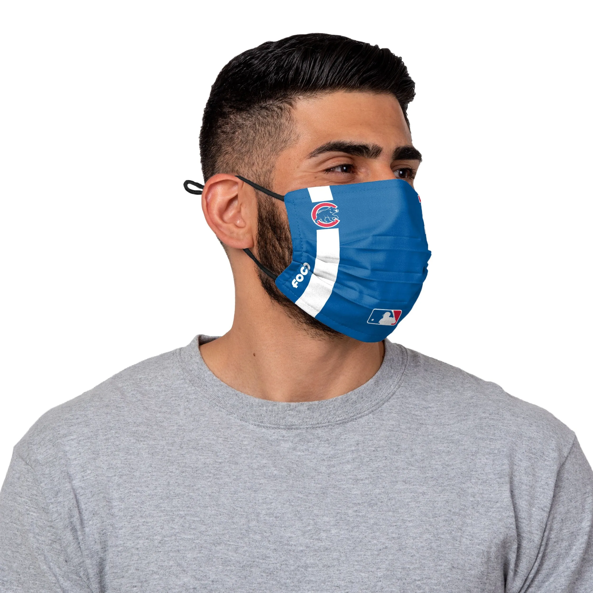 Chicago Cubs MLB Kris Bryant On-Field Adjustable Blue Face Cover