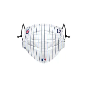 Chicago Cubs MLB Kris Bryant On-Field Gameday Pinstripe Adjustable Face Cover