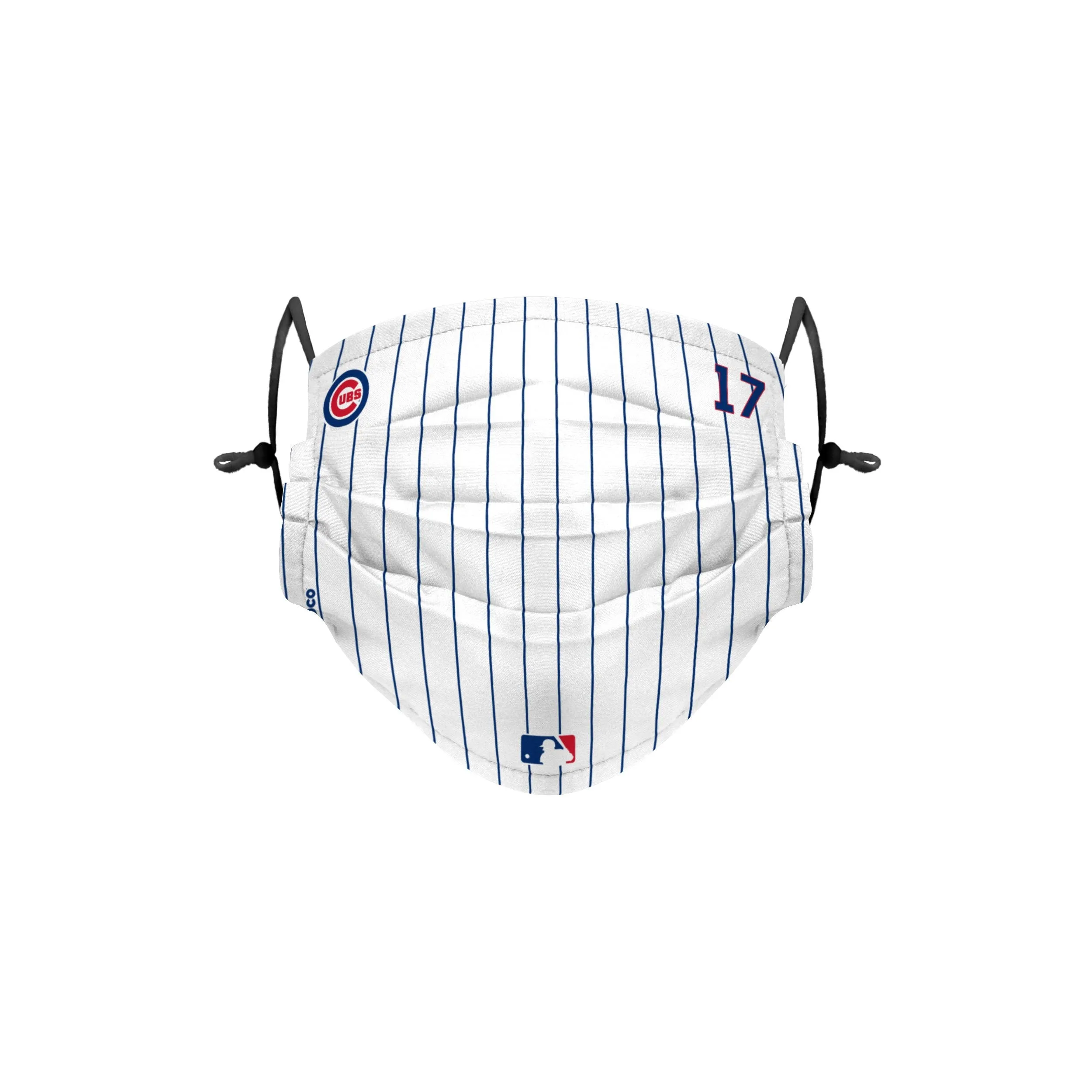 Chicago Cubs MLB Kris Bryant On-Field Gameday Pinstripe Adjustable Face Cover