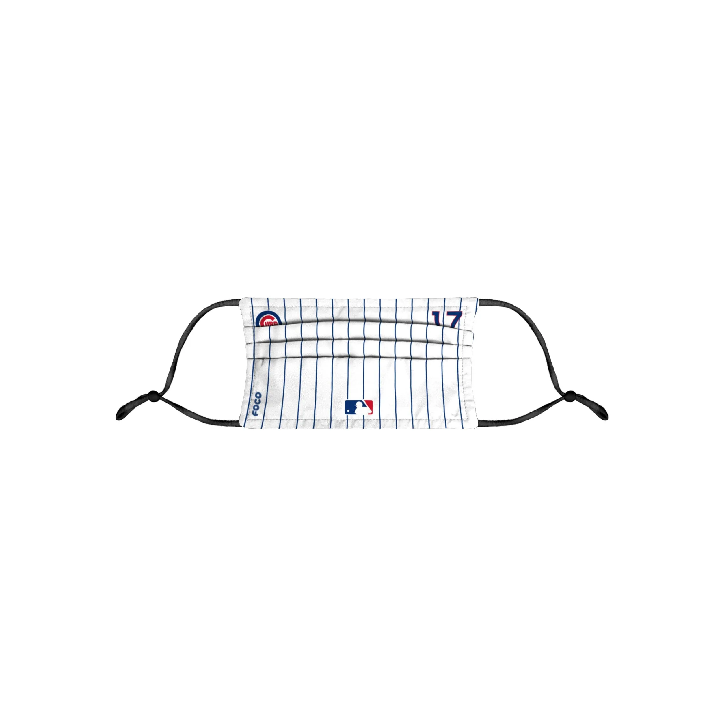 Chicago Cubs MLB Kris Bryant On-Field Gameday Pinstripe Adjustable Face Cover