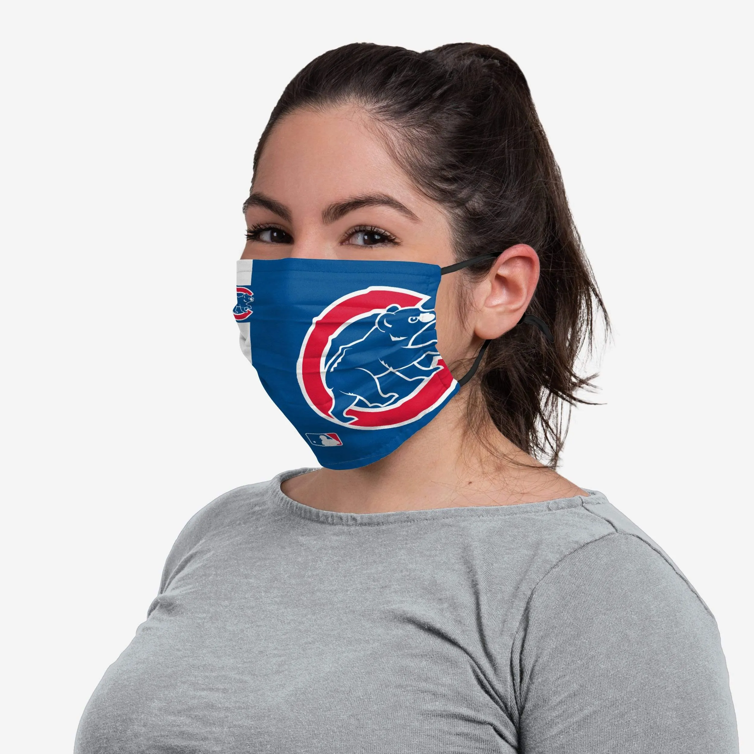 Chicago Cubs On-Field Adjustable Blue Face Cover