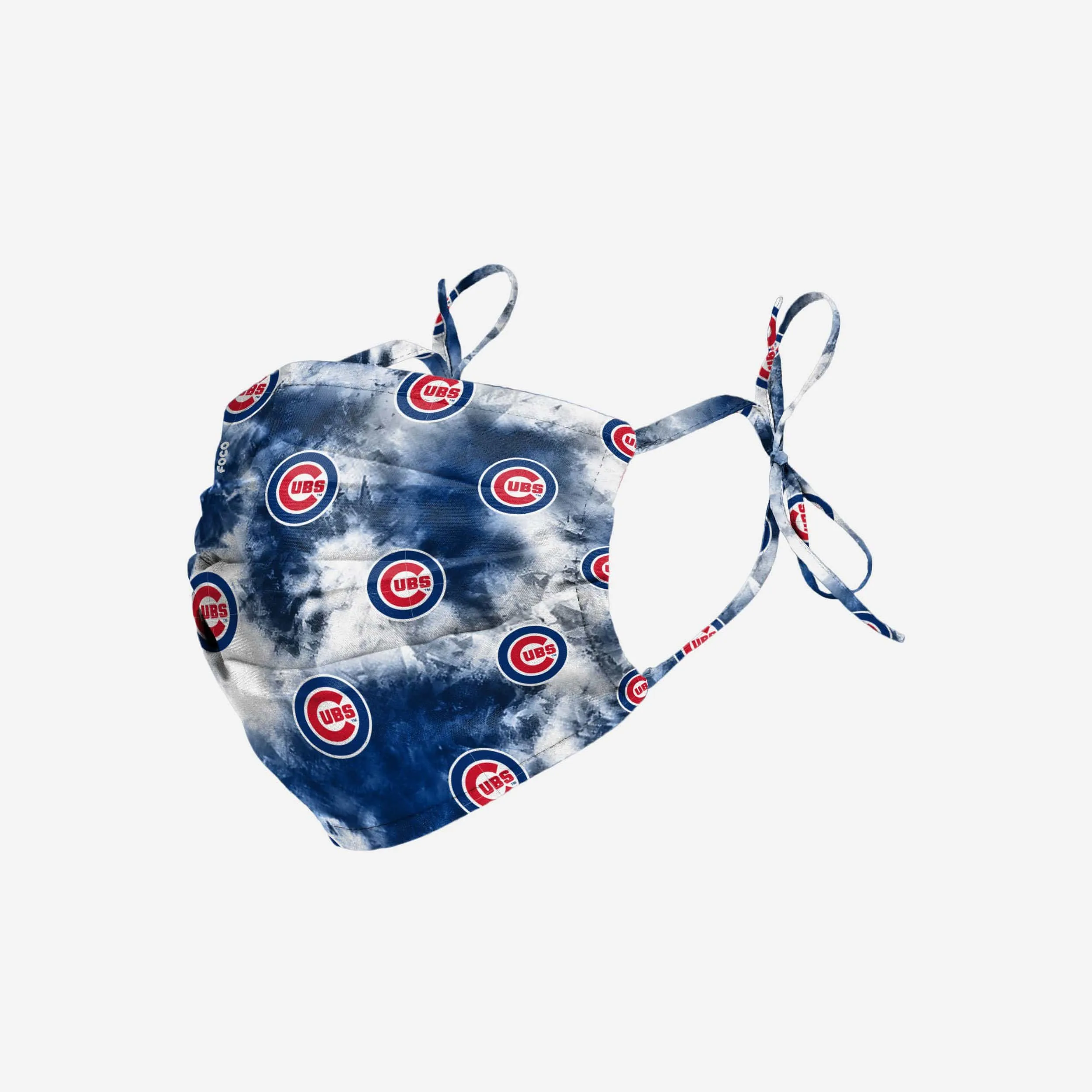 Chicago Cubs Tie-Dye Tie-Back Face Cover