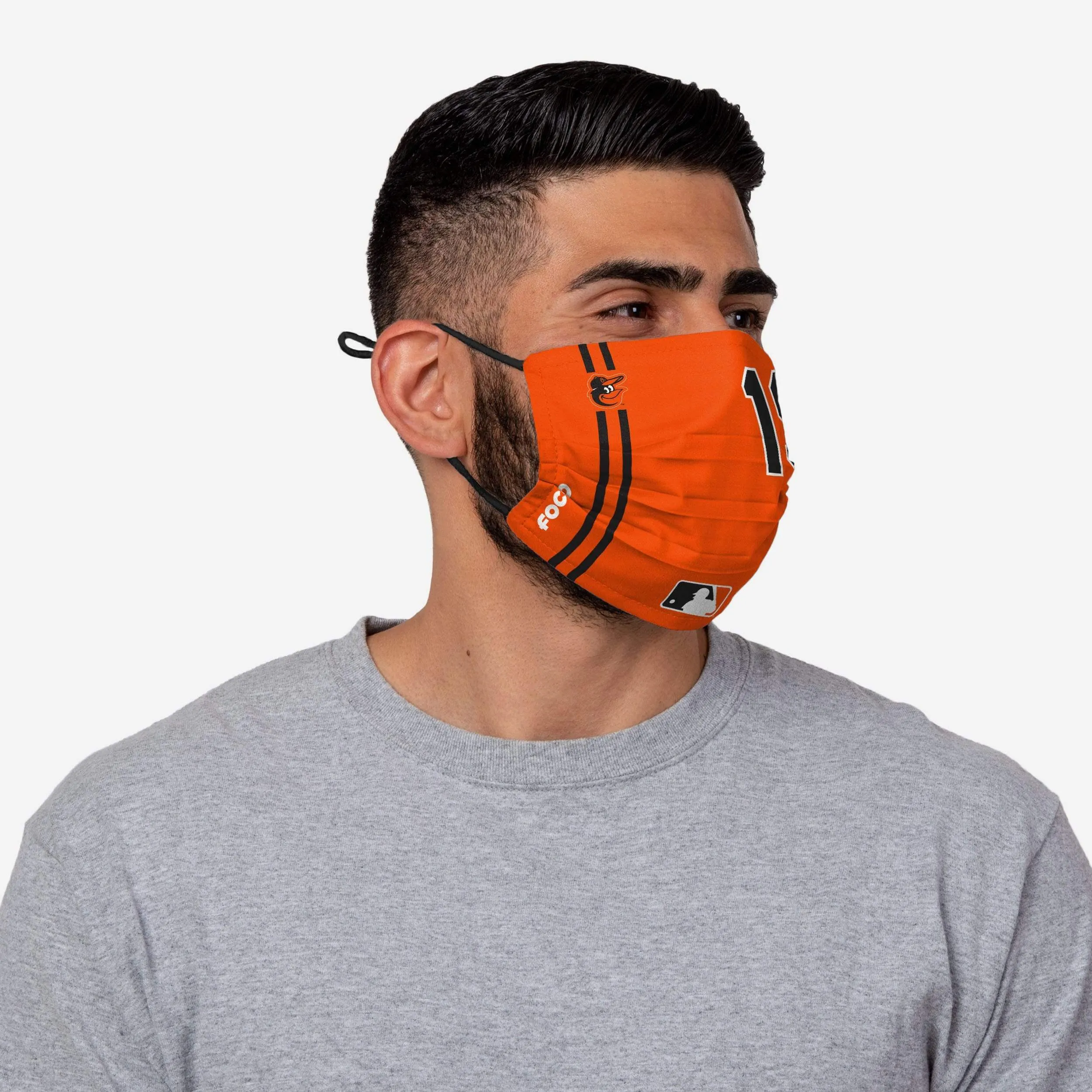 Chris Davis Baltimore Orioles On-Field Adjustable Orange Face Cover