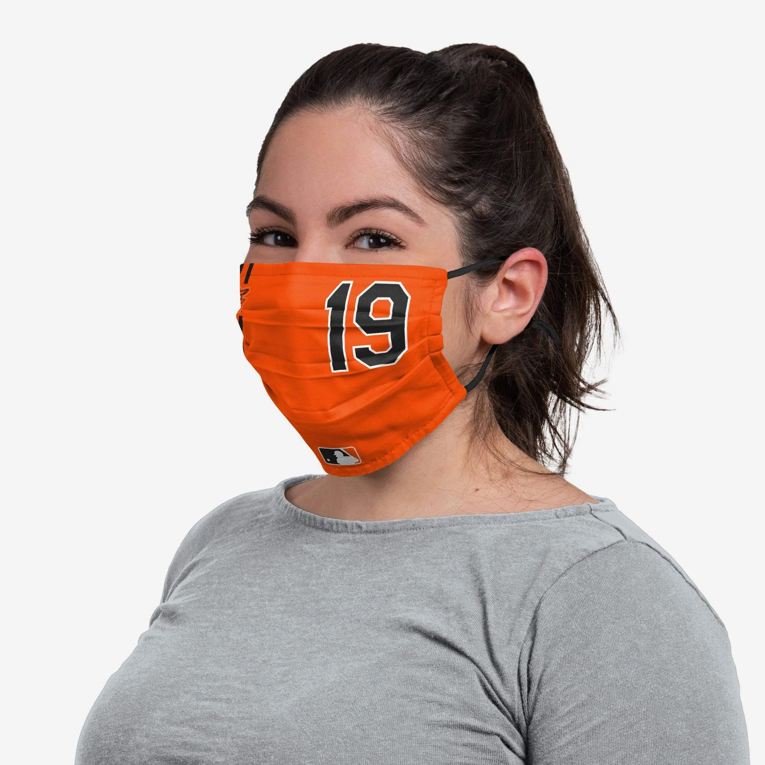 Chris Davis Baltimore Orioles On-Field Adjustable Orange Face Cover