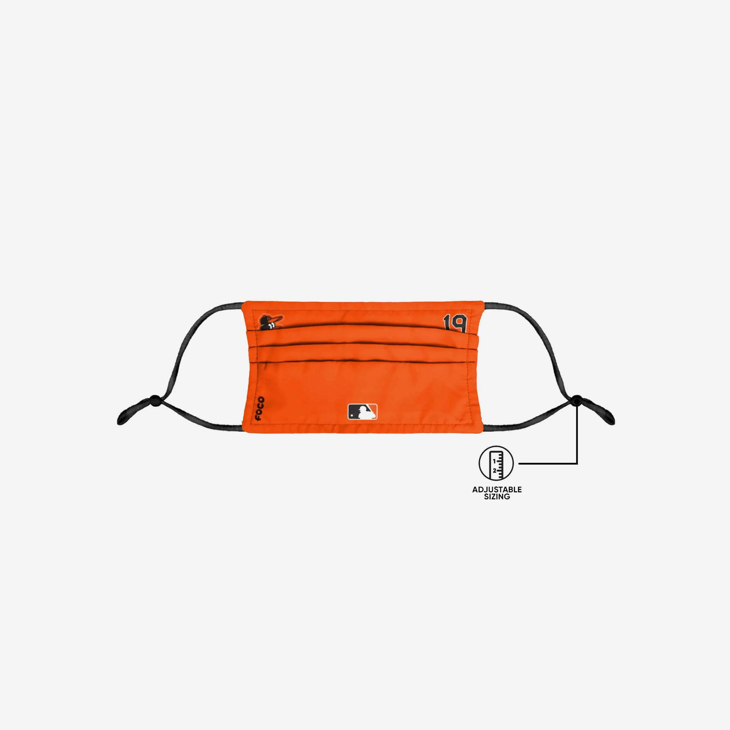 Chris Davis Baltimore Orioles On-Field Gameday Adjustable Face Cover