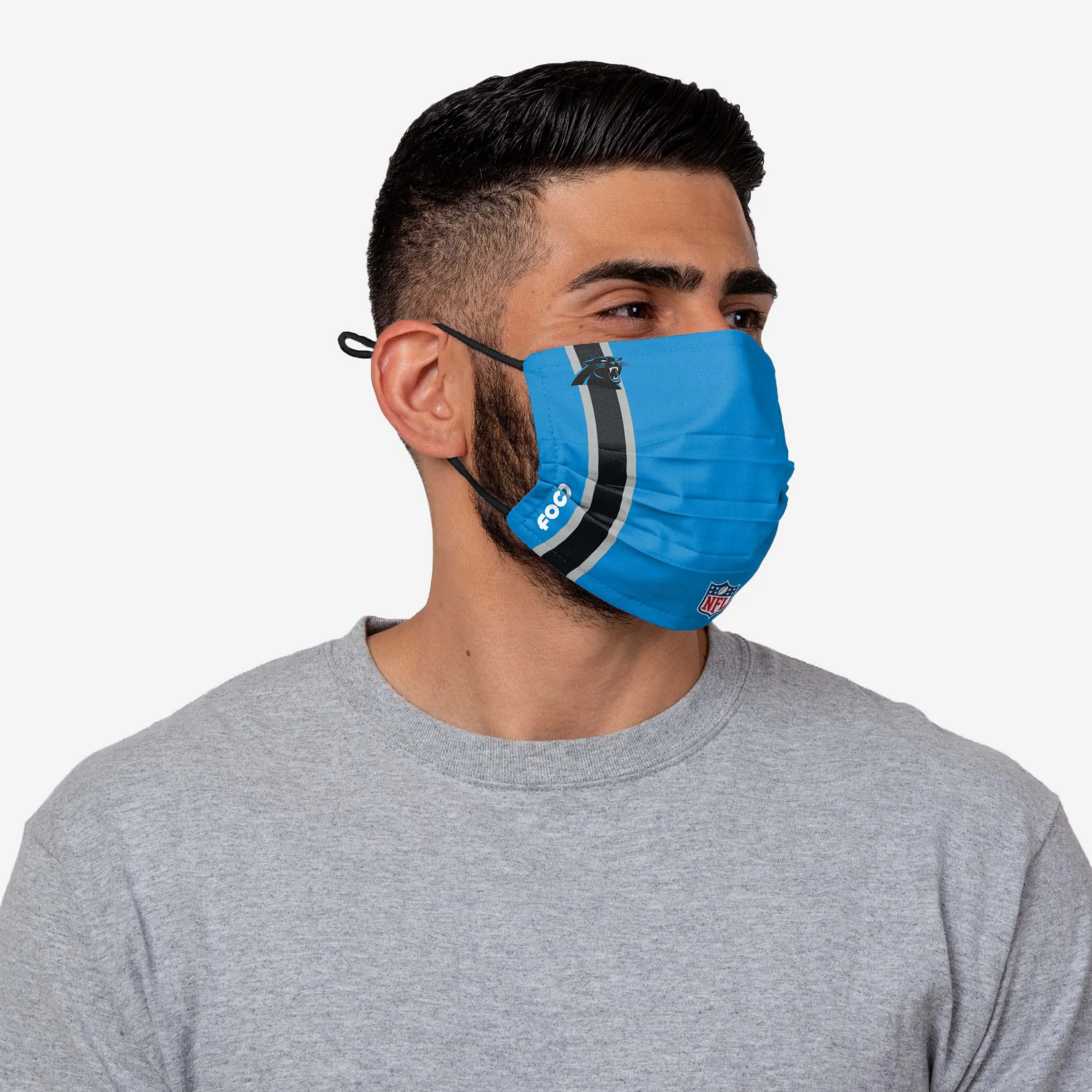 Christian McCaffrey Carolina Panthers On-Field Sideline Face Cover
