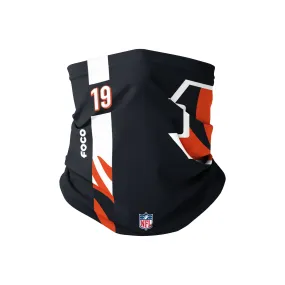 Cincinnati Bengals NFL Auden Tate On-Field Sideline Logo Gaiter Scarf
